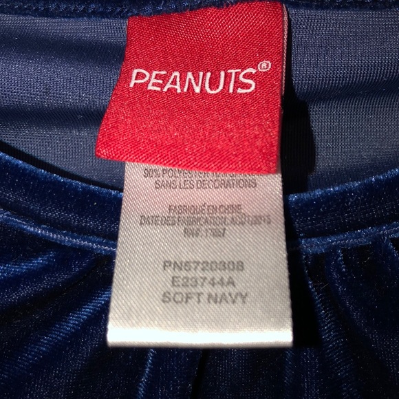 Blue Soft Navy Snoopy Dress - Picture 3 of 4